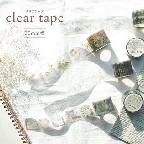 Clear tape Letter - 3 - Mind Wave - Tidformera
