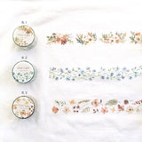 Clear tape Lyric Flower 1 - 2 - Mind Wave - Tidformera