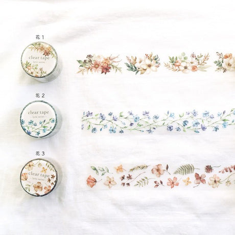 Clear tape Lyric Flowers 2 - 2 - Mind Wave - Tidformera