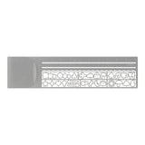 Clip Ruler Brass - Silver - 1 - Midori - Tidformera