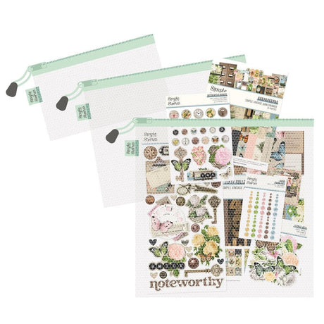 Craft Storage Pouch Large - 35,6 x 35,6 cm - 2 - Simple Stories - Tidformera