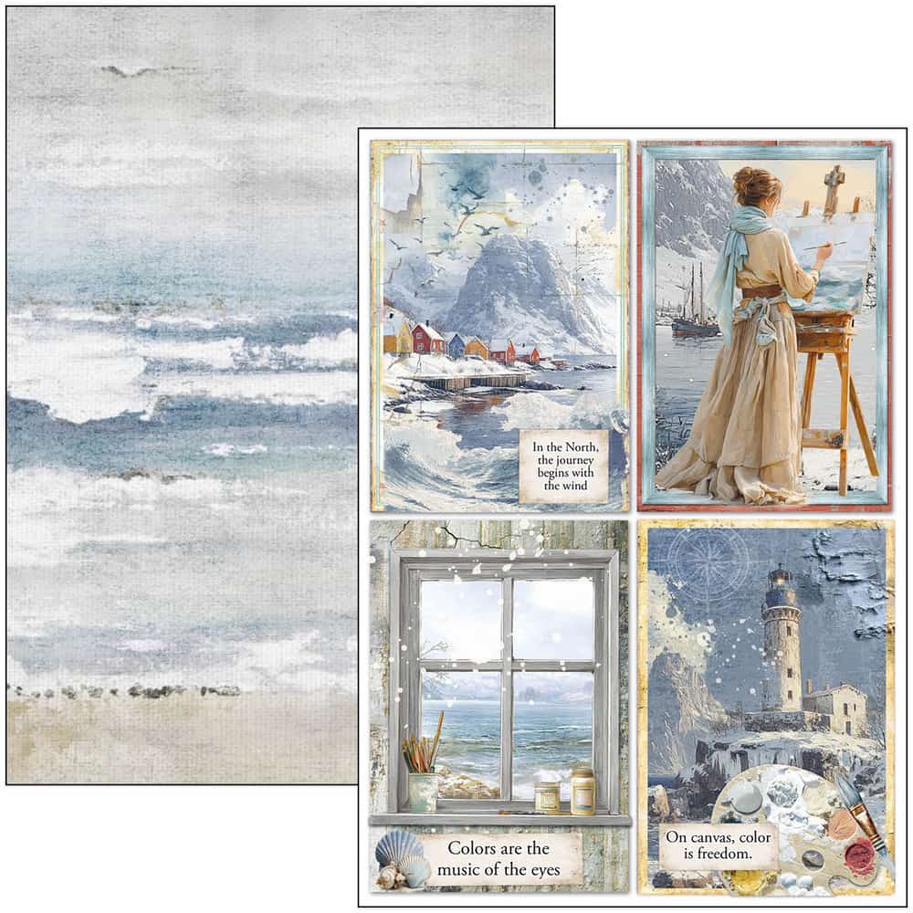 Creative Pad 9 - pack - An artist journey - 5 - Ciao Bella - Tidformera