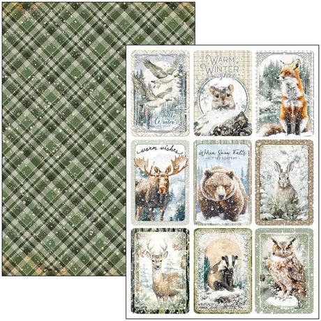 Creative Pad 9 - pack - Forest Tales - 2 - Ciao Bella - Tidformera