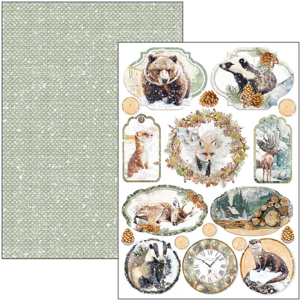 Creative Pad 9 - pack - Forest Tales - 9 - Ciao Bella - Tidformera
