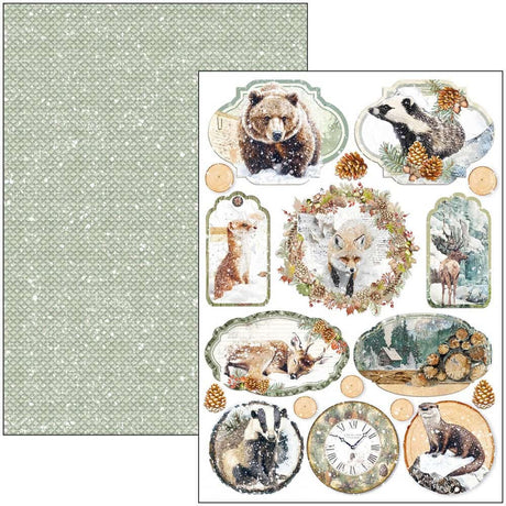 Creative Pad 9 - pack - Forest Tales - 9 - Ciao Bella - Tidformera