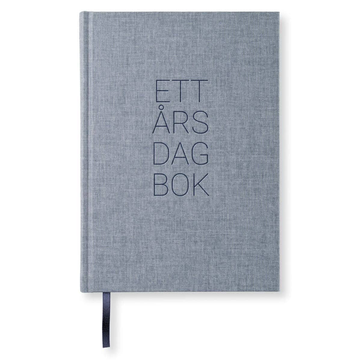 Dagböcker Paperstyle - Denim 1 - år från Paperstyle - Blå dagbok - Tidformera