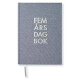 Dagböcker Paperstyle - Denim 5 - år från Paperstyle - Blå dagbok - Tidformera