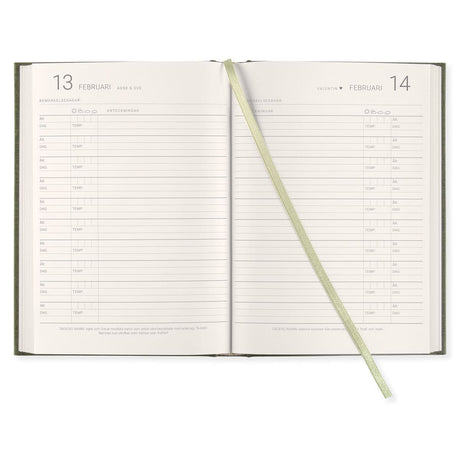 Dagböcker Paperstyle - Khaki Green 10 - år - 3 - Paperstyle - Tidformera