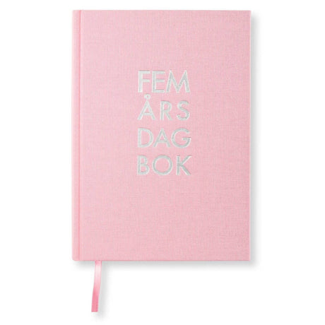 Dagböcker Paperstyle - Tearose, 5 - år från Paperstyle - Rosa dagbok - Tidformera