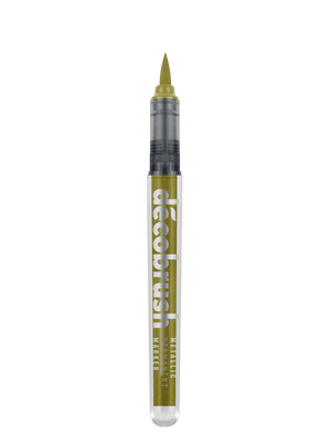 Decobrush - Metallic - Gold från Karin - Guld penselpenna utan lock - Tidformera