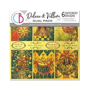 Deluxe & Vellum Dual pack 15 x 15 cm - 6 - pack Toy shop - 1 - Ciao Bella - Tidformera