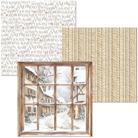 Deluxe & Vellum Dual pack 15 x 15 cm - 6 - pack Winter Season - 2 - Ciao Bella - Tidformera