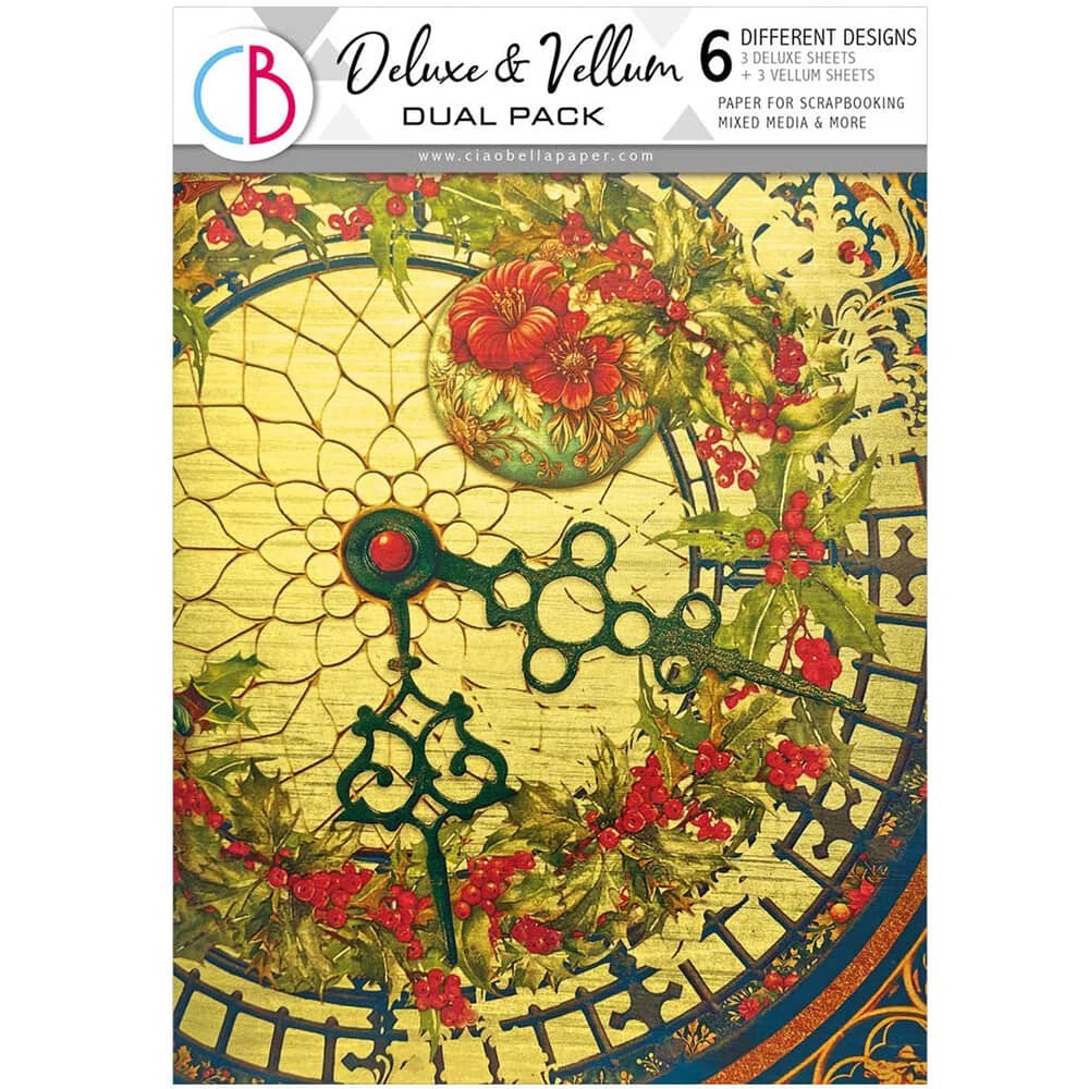 Deluxe & Vellum Dual pack A4 - 6 - pack Toy shop - 1 - Ciao Bella - Tidformera