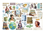 Die cuts - Adhesive - Secret Diary - 2 - Stamperia - Tidformera