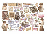 Die cuts - Quiet Days - Adhesive - 2 - Stamperia - Tidformera