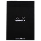Dot Pad Klammerblock Dotted - A4 från Rhodia - Svart skrivblock - Tidformera