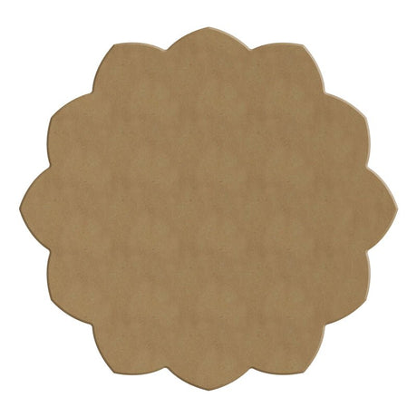 Dot Painting - Mdf - skiva - 20 cm - Pivoine - 1 - Aladine - Tidformera
