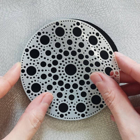 Dot painting - Relaxing mandala Set - 4 - Aladine - Tidformera