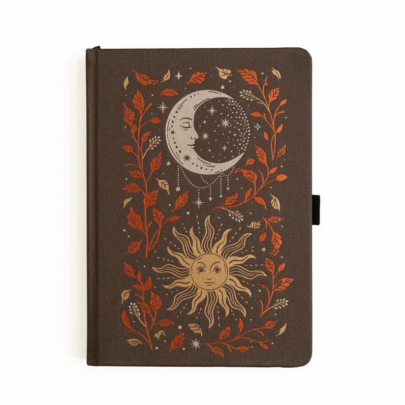 Dotted Notebook - A5 - 128 s - Harvest Moon - 1 - Archer & Olive - Tidformera