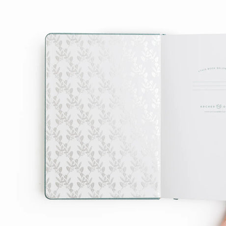 Dotted Notebook A5 Eucalyptus - 2 - Archer & Olive - Tidformera