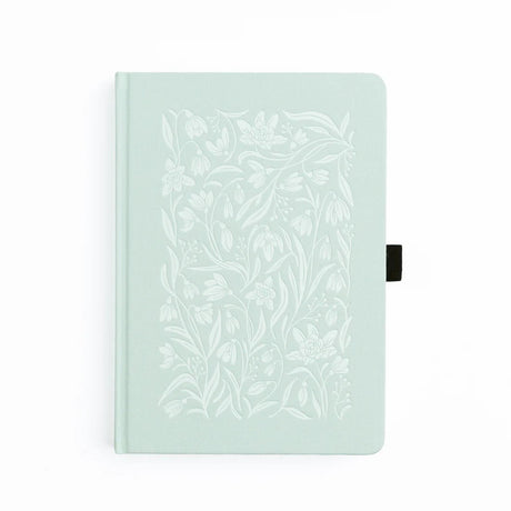 Dotted Notebook A5 Snowdrops - 1 - Archer & Olive - Tidformera