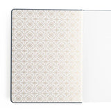 Dotted Notebook - A5 - Storybook in Navy - 4 - Archer & Olive - Tidformera