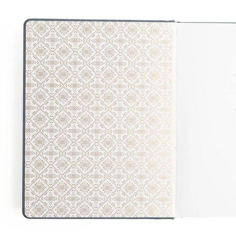 Dotted Notebook - A5 - Storybook in Navy - 4 - Archer & Olive - Tidformera