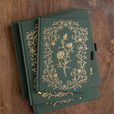 Dotted Notebook Antique Floral A5 - 2 - Archer & Olive - Tidformera