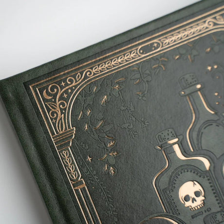Dotted Notebook - Black dot grid - B5 - Apothecary Shelf - 6 - Archer & Olive - Tidformera