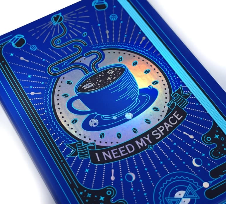 Dotted notebook Compoco - I Need My Space - 4 - Compoco - Tidformera