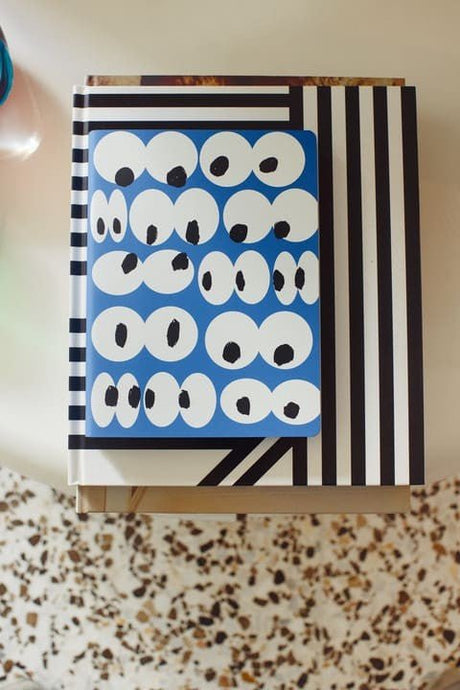 Dotted notebook Graphic L Eyes on you - 5 - Nuuna - Tidformera