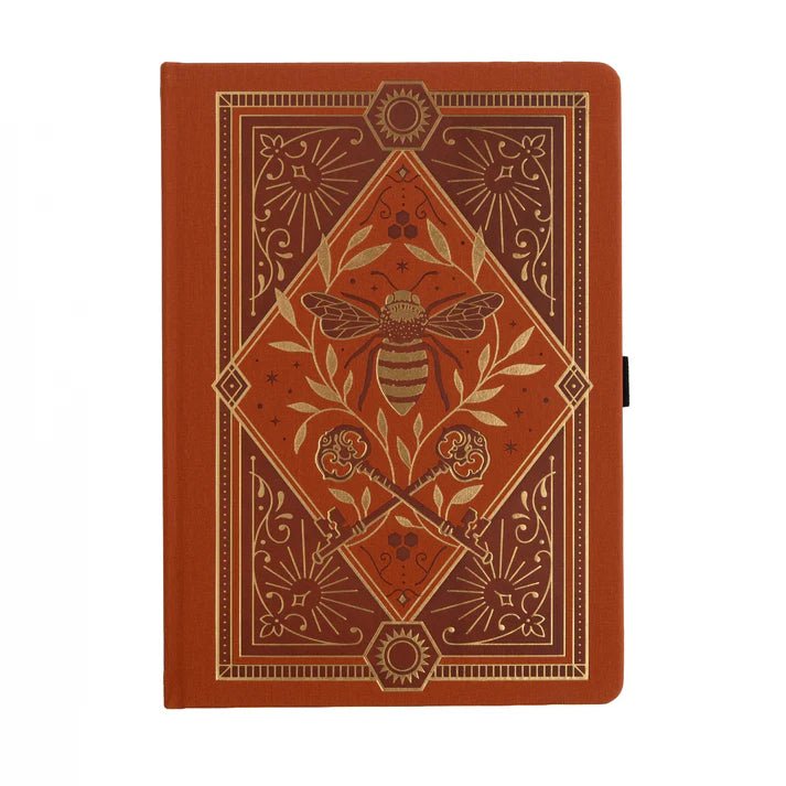 Dotted Notebook Keeper of the Bees in Rust B5 - 1 - Archer & Olive - Tidformera