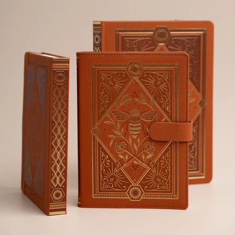 Dotted Notebook Keeper of the Bees in Rust B5 - 7 - Archer & Olive - Tidformera