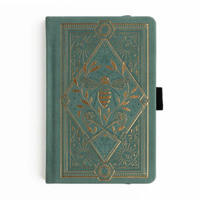 Dotted Notebook Keeper of the Bees in Soft Teal A6 - 1 - Archer & Olive - Tidformera