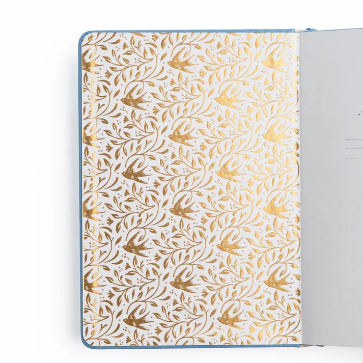 Dotted Notebook - Letter Size - Songbird Blue - 4 - Archer & Olive - Tidformera