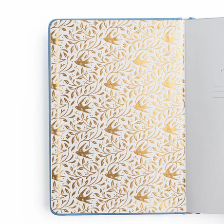 Dotted Notebook - Letter Size - Songbird Blue - 4 - Archer & Olive - Tidformera