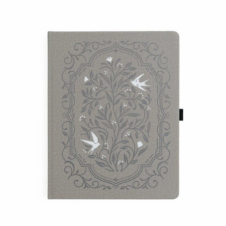 Dotted Notebook - Letter Size - Songbird Gray - 1 - Archer & Olive - Tidformera