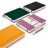 Dotted notebook Lt A5 Hård pärm 411 s - Rising Sun - 4 - Leuchtturm1917 - Tidformera