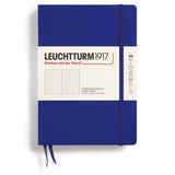 Dotted notebook Lt A5 Hård pärm Ink från Leuchtturm1917 - Blå anteckningsbok - Tidformera
