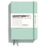 Dotted notebook Lt A5 Hård pärm Mint green från Leuchtturm1917 - Mintgrön anteckningsbok - Tidformera