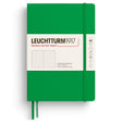 Dotted notebook Lt A5 Hård pärm Spring Leaf från Leuchtturm1917 - Grön anteckningsbok - Tidformera
