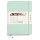 Dotted notebook Lt B5 Hård pärm Mint Green från Leuchtturm1917 - Mintgrön anteckningsbok - Tidformera