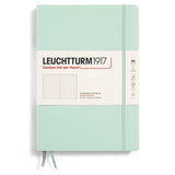 Dotted notebook Lt B5 Hård pärm Mint Green från Leuchtturm1917 - Mintgrön anteckningsbok - Tidformera