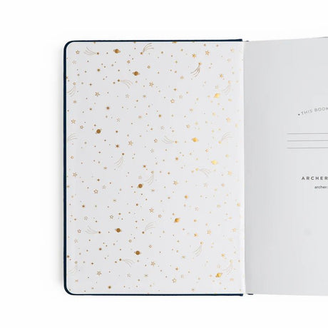 Dotted Notebook Majestic Skies B5 - 3 - Archer & Olive - Tidformera