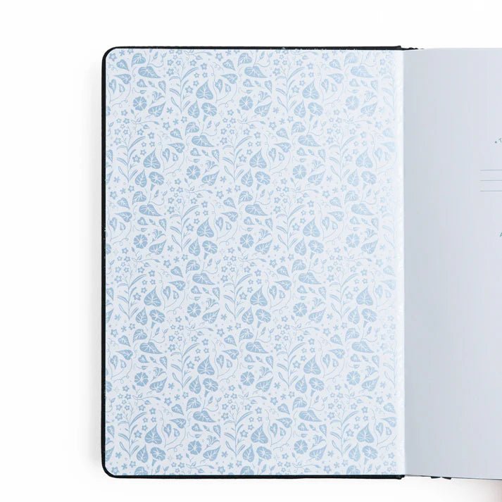 Dotted Notebook Midnight Floral A5 - 3 - Archer & Olive - Tidformera