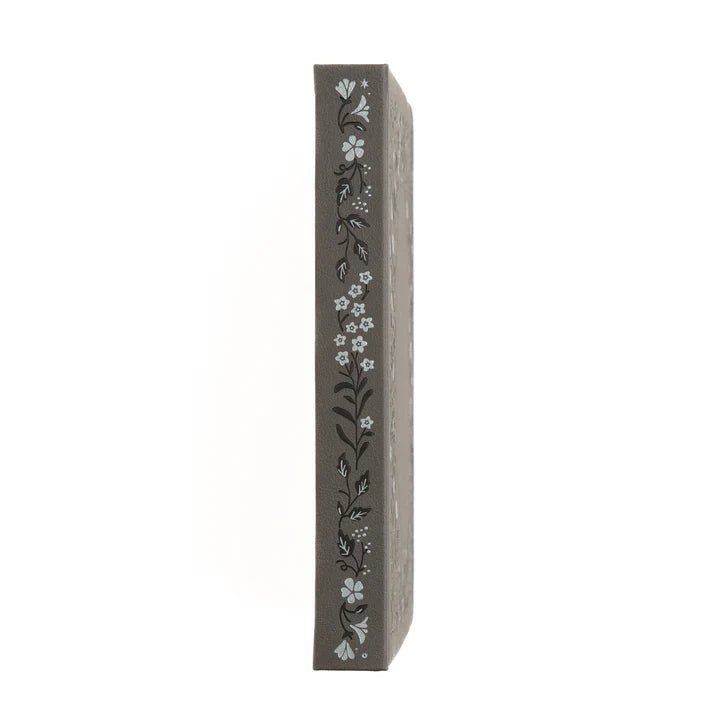 Dotted Notebook Midnight Floral in Gray B5 - 5 - Archer & Olive - Tidformera