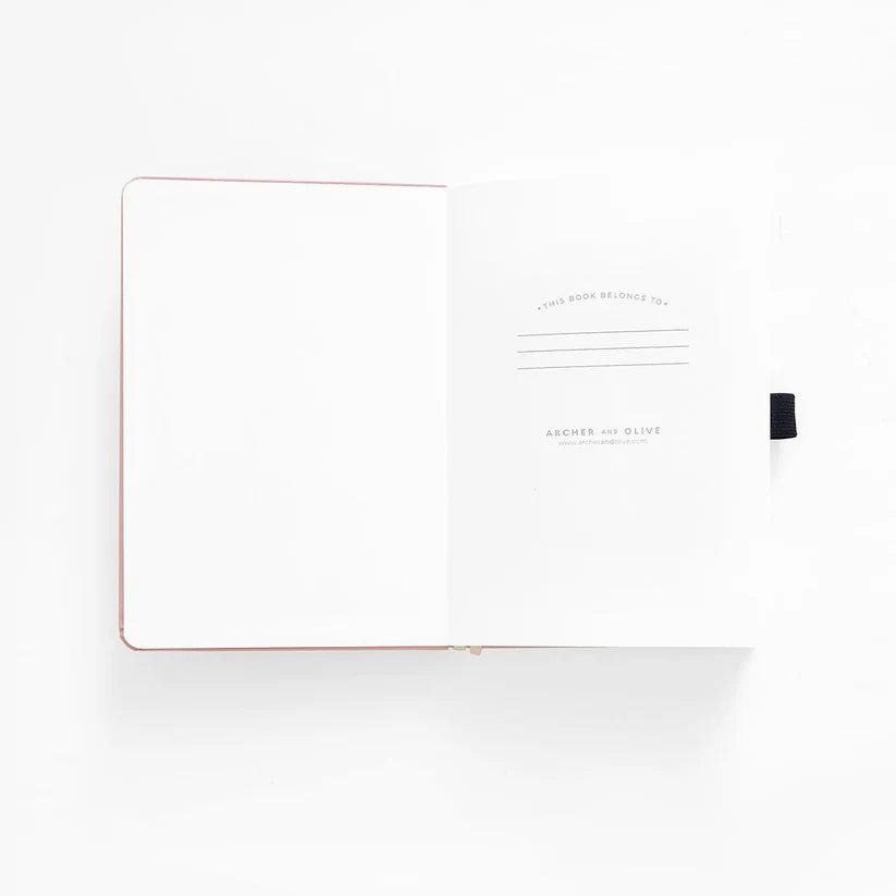 Dotted Notebook - Slim - Books of Beauty - 7 - Archer & Olive - Tidformera