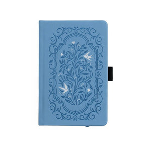 Dotted Notebook Songbird In Blue A6 - 1 - Archer & Olive - Tidformera