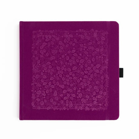Dotted Notebook SQ - Berries & wines - 1 - Archer & Olive - Tidformera
