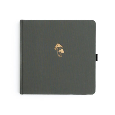 Dotted Notebook SQ - Mushrooms - 1 - Archer & Olive - Tidformera